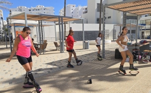 Kangoo Jumps na Praça do Mar: energia, inovação e sorrisos com Vania Pipard 