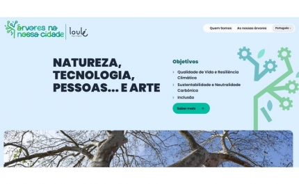 PROJETO DE LOULÉ QUE MEDE O VALOR DAS ÁRVORES URBANAS GANHA DESTAQUE NO FESTIVAL EUROPEU