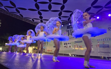 Escola Arabesque brilha no Mercado de Verão de Quarteira com noite de dança e emoção 