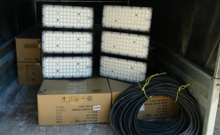 MUNICÍPIO MODERNIZA ILUMINAÇÃO DO POLIDESPORTIVO COM TECNOLOGIA LED