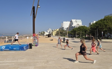 Suor, ritmo e sorrisos: manhã de fitness fez vibrar o Largo da Gaivota 