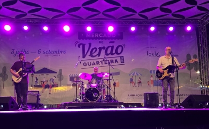 Luís Trindade Trio eleva o Mercado de Verão de Quarteira com uma noite de pura excelência musical 