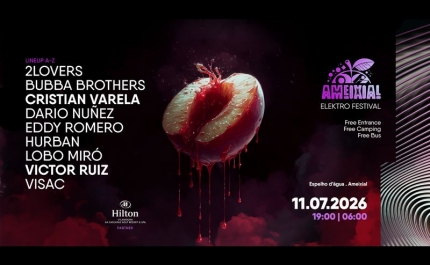 Ameixial Elektro Festival 2026 apresenta cartaz de excelência e afirma o interior algarvio como novo palco da música eletrónica