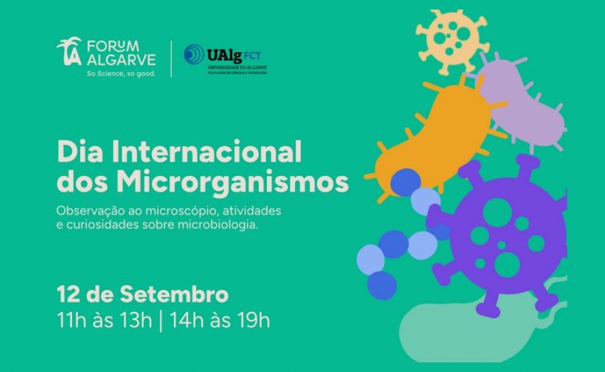 FORUM ALGARVE CELEBRA DIA INTERNACIONAL DO MICRORGANISMO COM EVENTO EDUCATIVO 