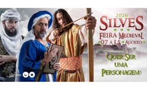 QUER SER UMA PERSONAGEM DA XXI FEIRA MEDIEVAL DE SILVES?