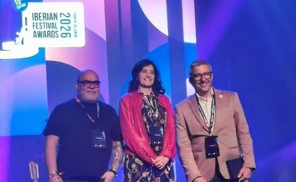 PROGRAMA CULTURAL E SEGURANÇA DÃO PRÉMIOS AO FESTIVAL MED NOS IBERIAN FESTIVAL AWARDS