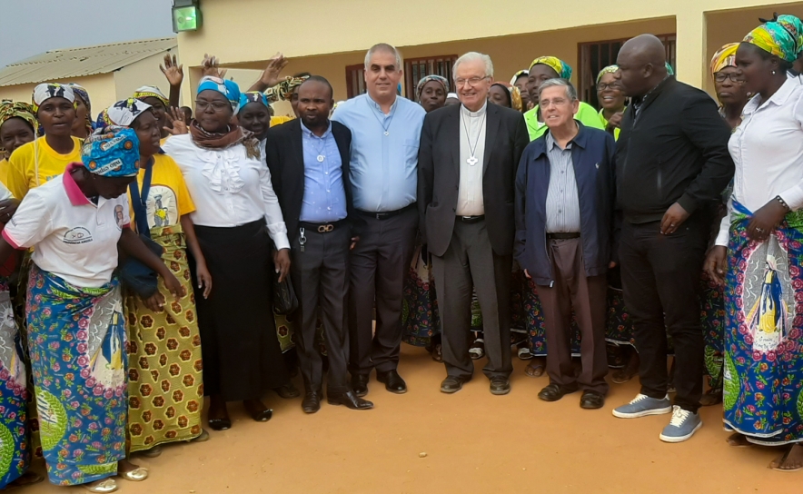 Visita de D. Manuel Quintas a Angola em 2019 Visita de D. Manuel Quintas a Angola em 2019