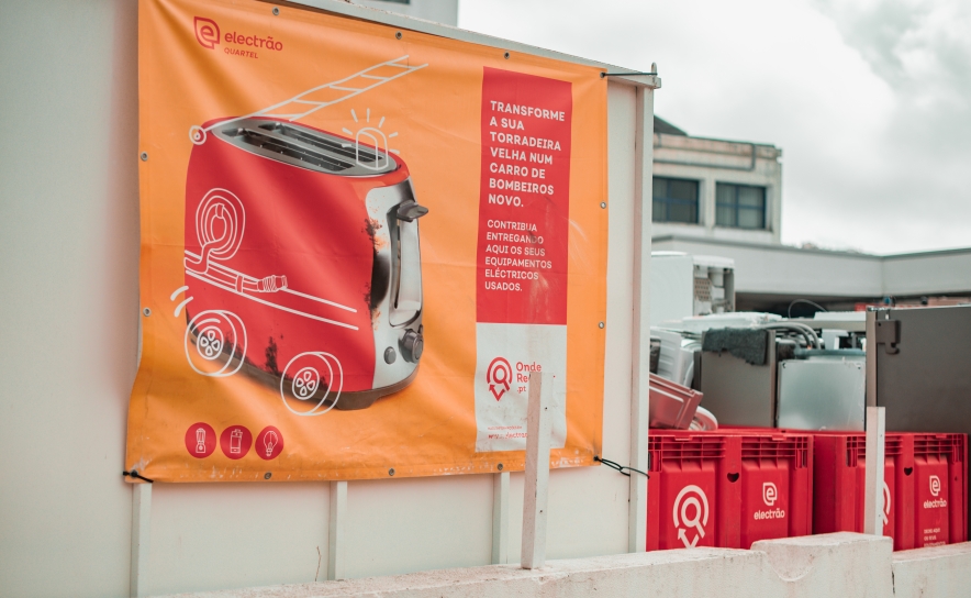 Quartel Electrão: Bombeiros de Faro recolheram 131 toneladas de pilhas e equipamentos elétricos para reciclagem 
