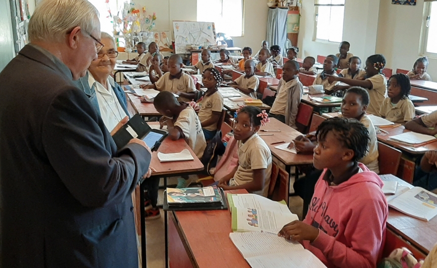 Visita de D. Manuel Quintas a Angola em 2019 Visita de D. Manuel Quintas a Angola em 2019