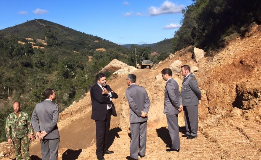 Visita à obra na Estrada Foz de Besteiro-Marmelete